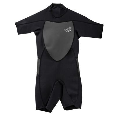 China Wear Resistant 3mm Boys Surfing Suit / 2mm Toddler Boy Swimwear Back Zip for sale