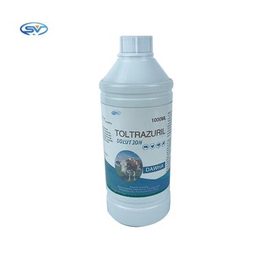 China Toltrazuril 2.5% Oral Solution Treatment Coccidia for Poultry Dogs,1000ML for sale