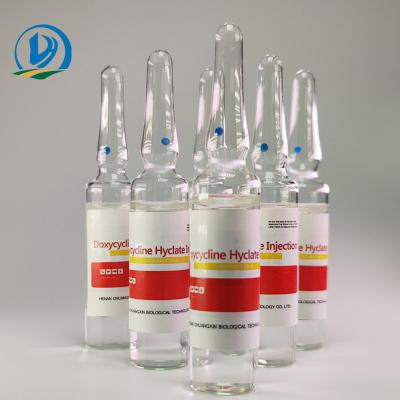 China Fowl Cattle Terramycin Injectable Solution Hydrochloric Acid Doxycycline For PRDC for sale