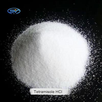 China Factory Supply CAS 5086-74-8 Tetramisole HCl Medicine Grade Water Soluble Antibiotics for sale