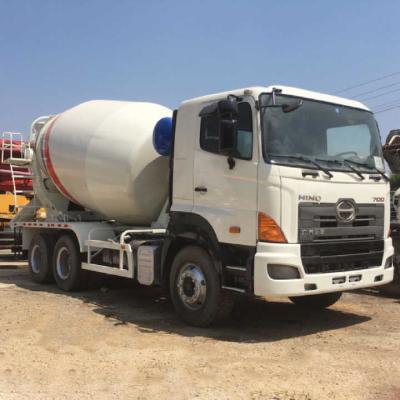 China Hot Sale Mini 9m3 10m3 12m3 Hino Used Mobile Cement Concrete Mixer Truck Good Price for sale for sale