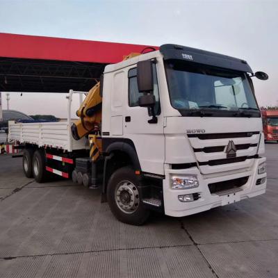 China Good Condition Second Hand SINOTRUK HOWO 6x4 Truck with Crane for Sale for sale