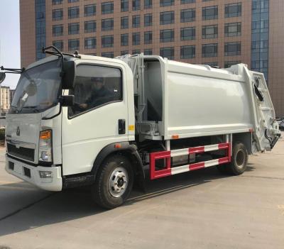China High Quality Used SINOTRUK HOWO 4x2 Compression Garbage Truck for Sale for sale