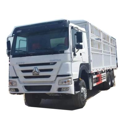 China Howo RHD 30 ton 40 ton used cargo truck 8x4 sinotruk howo Transport Truck For Sale for sale