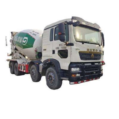 China Tigarl Volumetric Howo Price China 12 Cubic Easy Driving Engenering Transit Mixer Used Concrete Mixer Truck For Sale for sale