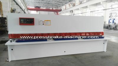 China Controle hidráulico 8 x 4000mm do NC da máquina de corte da chapa metálica da placa à venda