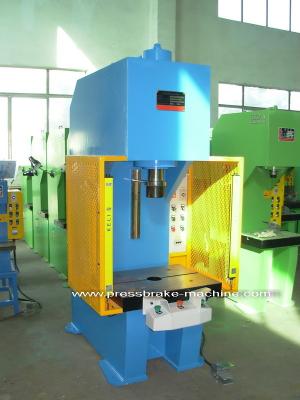 China Manaul Control 100T Single Column Hydraulic press Mahine Motor Pressing Shaft for sale