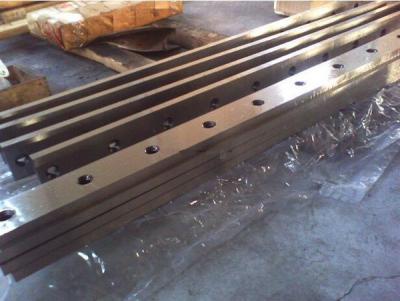 Chine Outils de coupe de plat des lames 42CrMo de cisaillement en métal de la lame CHR59 de cisaillement d'acier inoxydable à vendre