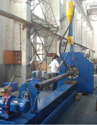 China Cadena de producción de soldadura ligera de poste máquina cerrada polo de acero de la soldadura del arco sumergido del 15m en venta