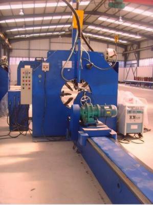 China 12m Galvanized Light Pole Shut Welding Machine / Automatic Seam Welding Machine for sale