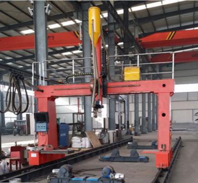 China Big Diameter Light Pole Welding Machine Gantry Type Shut Welding for sale