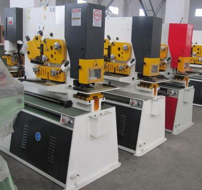 China Q35Y Combined Hydraulic ironworker Machinery , Steel Hole Punch Machine for sale