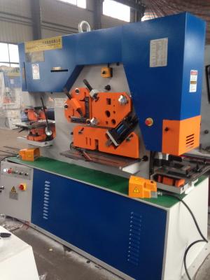 China CE Approved Q35Y Hydraulic Iron Worker Machine To Section Bar Punching for sale