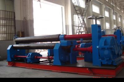 China Three Roller Plate Roll Bending Machine Mechanical Symmetrical 245Mpa for sale