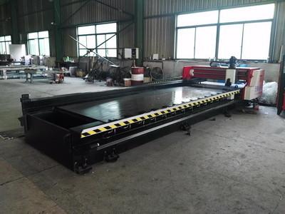 China High Speed Horizontal CNC V Grooving Machine 4000mm Length Alloy Blade Cutting Stainless for sale