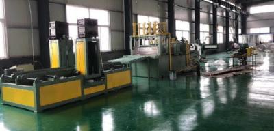 China 1300X400mm Automatic Corrugated Sheet Making Machine Transformer Oil Tank Producing for sale