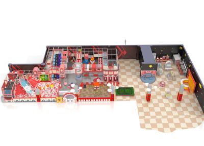 China 5m Kids Indoor Playground Equipment Children Soft Play Maze With Arcade Machine Te koop