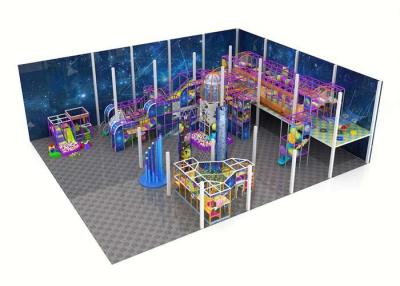 China Commercial Play Center Kids Indoor Playground Equipment With Climbing Wall for sale