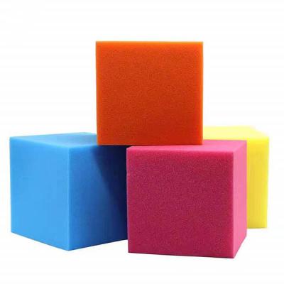 China Fireproof Foam Cubes For Gymnastics Pits High Resilience 30kg Density for sale