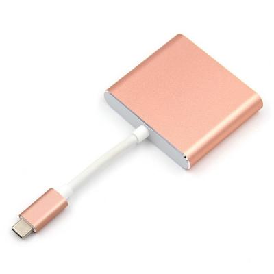 China Macbook USB C Hubs Converter Adapter 3.1 Version 4K Resolution for sale