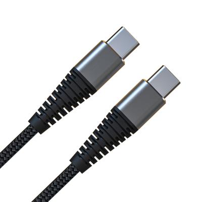 China Home 1M Durable PD 5a Usb C Cable , Kevlar Nylon Braided Usb Cable for sale