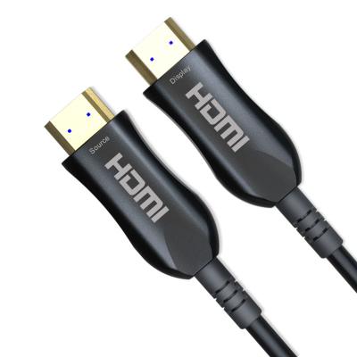 China Ultra Strong 60Hz 18Gbps Hdmi Aoc Cable , 3m 10ft Fiber Optic 4k Hdmi Cable for sale