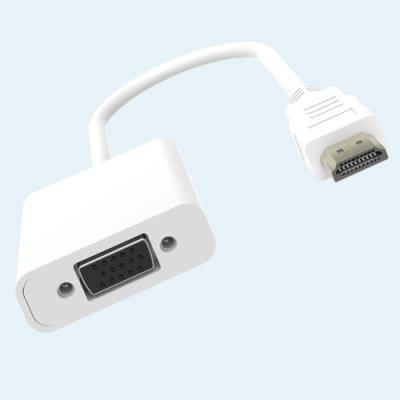China Gold Plated Male To Female HDMI Adapters For Computer White Color for sale