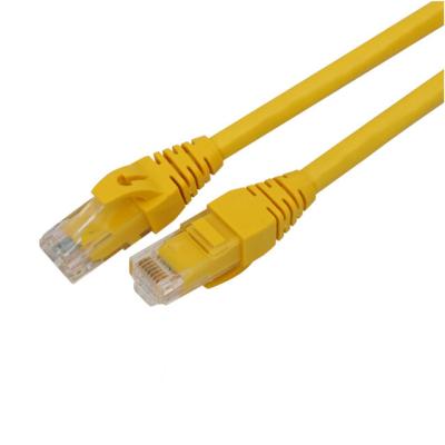 Chine Corde de correction de réseau du PC RJ45 de Lan Cable d'Ethernet de Cat5e, câble ROSE d'ordinateur de 50ft CCA à vendre