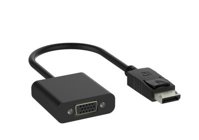 China DVD HDMI Adapters , Gold Plated Displayport To Vga Adapter for sale