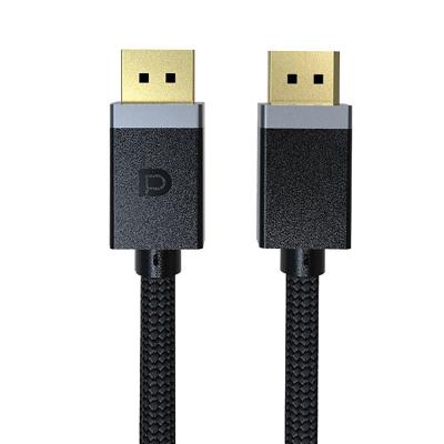 China DP1.2 21.6Gbps PC TV 4K Displayport Cable ABS Connectors PVC Strain for sale