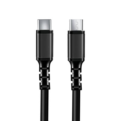 China los datos USB del negro de 2A 3Feet telegrafían, el CE ROHS USB C al cable micro del USB en venta