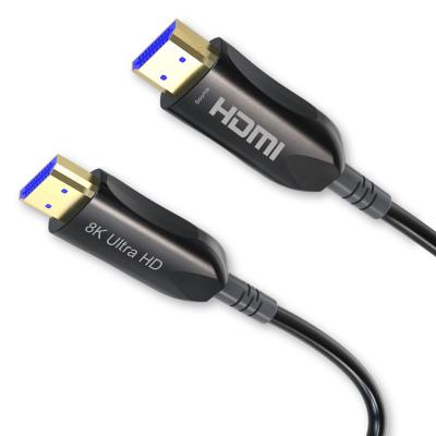 China Flexible Hdmi Aoc Cable , 8K 100 Feet 30M Ultra Slim Hdmi Cable for sale