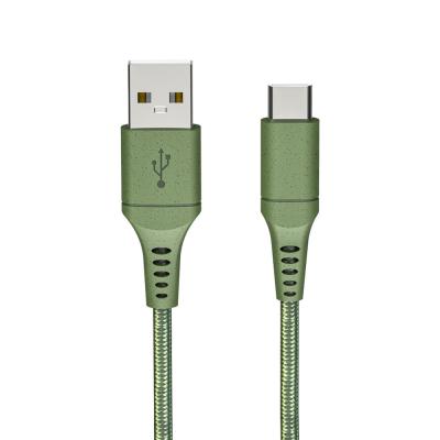 China Fast Charging Data USB Cable Type C Nylon Braided Data Line For IPhone for sale