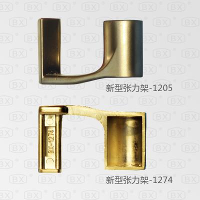 China Nickel Plating Ring Frame Parts Zinc Alloy Apron Tension Bracket for sale
