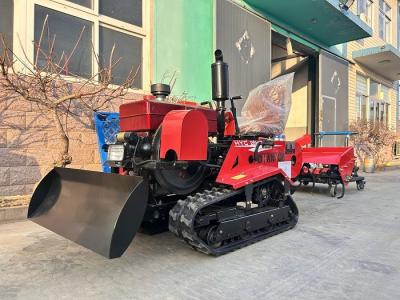 China Agricultural Machinery Tractor Front Loader 25hp Farm Crawler Tractor for sale