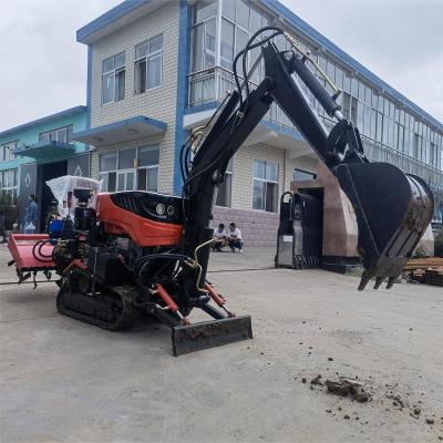 China Durable 35HP Dry Land Crawler Tractor For Paddy Field / Dry Land for sale