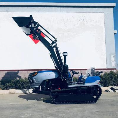 China Diesel Engine Crawler Track Tractors 50HP 60 HP With Loader for sale