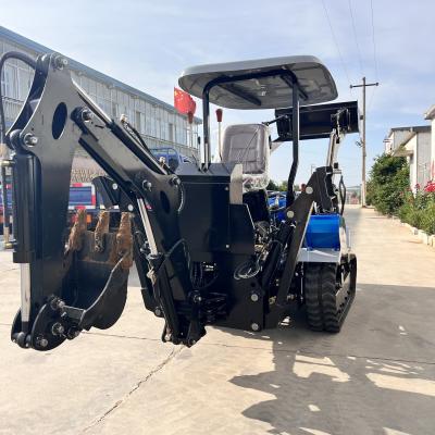 China Tractor de rastreo de huerto de mini control remoto para campos de arroz de montaña / tierra en venta