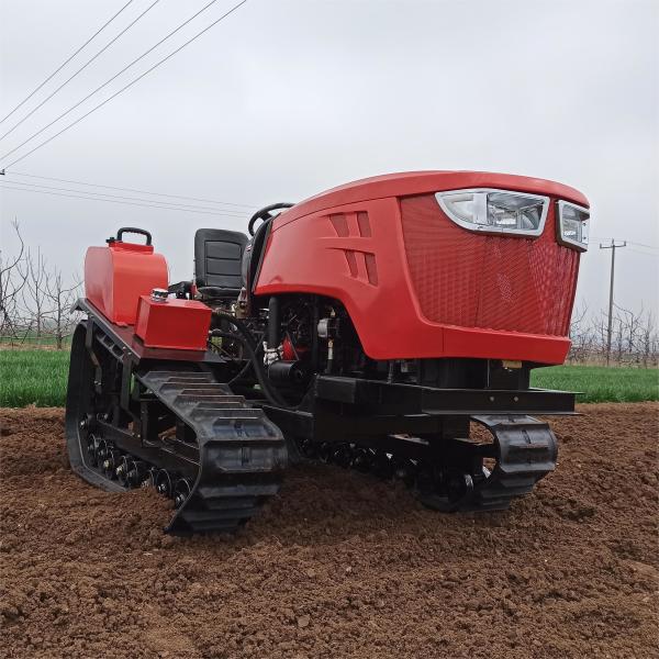Quality HYCT-80Hp Micro Cultivator Bulldozer Fully Automatic Multifunctional Crawler for sale