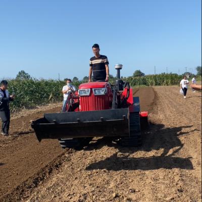 Chine Tracteur à traction à chenille machine agricole 80 chevaux tracteur avec chargeur à vendre