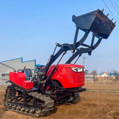 Chine Tracteur à chenilles multifonctionnel / Tracteur à chenilles compact Machines agricoles à vendre