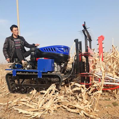 China Agricultural Electric Drive Dozer 35Hp Small Garden Remote Control Crawler Tractor for sale