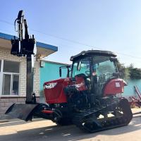 china 120HP Small Crawler Tractor Agricultural Machinery For Paddy Field