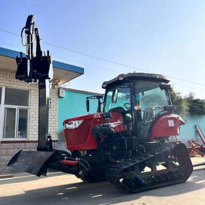 China Tractor de pequeno porte de 120 cv Máquinas agrícolas para campos de arroz à venda