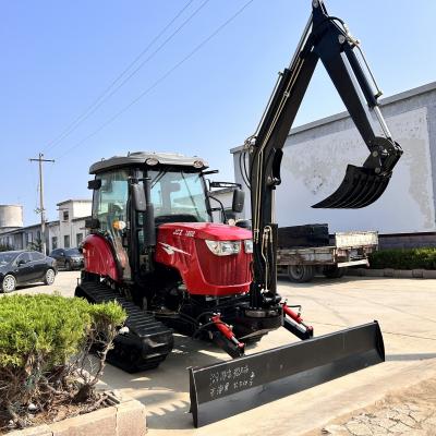 China Multifunktionaler Gummi-Crawler-Traktor Landwirtschaftsgeräte zu verkaufen