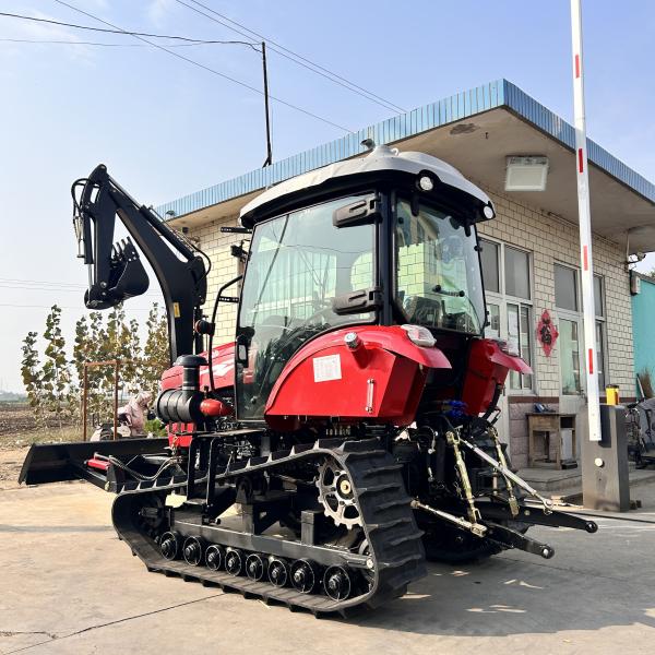 Quality 120HP Small Crawler Tractor Agricultural Machinery For Paddy Field for sale