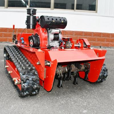 China Diesel Oil / Gasoline Remote Control Robot Lawn Mower   For Agriculture for sale