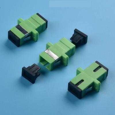 China Adaptador a una cara del duplex del LC del adaptador de la fibra óptica de TOSLINK SM milímetro con el reborde en venta