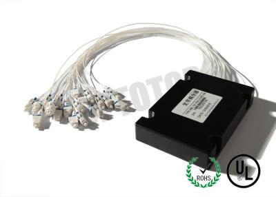 China CATV / FTTH FBT Wideband Splitter 1 x 48 With 1310 / 1550 nm Wavelength for sale