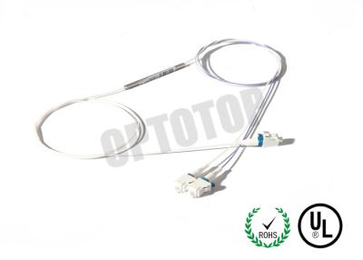 China LC UPC Multimode Fiber Optic Cable / Optical Fiber Couplers Splitter 0.9mm for sale